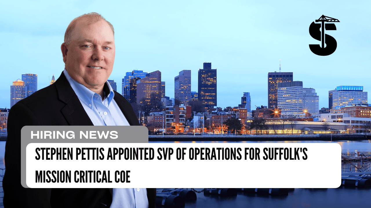 Stephen Pettis Appointed SVP of Operations for Suffolk's Mission Critical COE